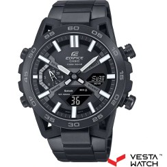 تصویر ساعت مچی مردانه کاسیو ادیفایس مدل ECB-2200DC-1ADF با بند استیل 