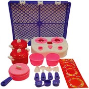 تصویر ست اسباب بازی سرویس آشپزخانه گل خانم بزرگ 