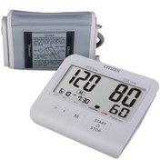 تصویر فشارسنج بازویی دیجیتالی سیتیزن با آداپتور مدل 503 ا Digital arm sphygmomanometer 503 with adapter Digital arm sphygmomanometer 503 with adapter