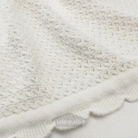 تصویر پتو سفید 70x90 سانتی متری ایکیا مدل IKEA GULSPARV تحویل 29 روزه IKEA GULSPARV blanket white 70x90 cm