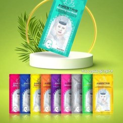 تصویر ماسک صورت آمستریس آیس ورقه ای دو عددی 