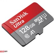 تصویر کارت حافظه microSDXC سن دیسک مدل Ultra A1 کلاس 10 سرعت 140MBps ظرفیت 128 گیگابایت ا Sandisk Micro SD128 GB 140 MB/S Sandisk Micro SD128 GB 140 MB/S