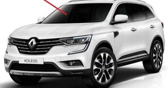 تصویر شیشه جلو رنو کولیوس 