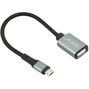 تصویر کابل او تی جی MicroUSB به USB نیتو مدل NT-CN20 ا Nitu NT-CN20 USB To MicroUSB OTG Adapter Nitu NT-CN20 USB To MicroUSB OTG Adapter