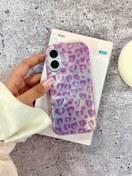 تصویر قاب پلنگی صورتی 