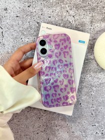 تصویر قاب پلنگی صورتی 