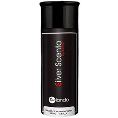 تصویر اسپری بدن 24 ساعته سیلورسنتو مردانه بایلندو حجم 200 میل اورجینال Silver Scento body spray 24 hour Men Bailando 200 ML