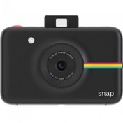 تصویر Polaroid Snap دوربین دیجیتال فوری (سیاه) با تکنولوژی چاپ ZINK Zero Ink Printing Polaroid Snap Instant Digital Camera (Black) with ZINK Zero Ink Printing Technology