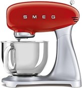 تصویر میکسر ایستاده قرمز یکپارچهسازی با سیستمعامل Smeg 50s Smeg 50s Retro Red Stand Mixer