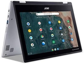 تصویر Acer Chromebook Spin 311 Convertible Laptop, Intel Celeron N4020, 11.6″ HD Touch, 4GB LPDDR4, 32GB eMMC, Gigabit Wi-Fi 5, Bluetooth 5.0, Google Chrome, CP311-2H-C679 
