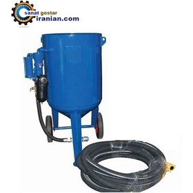 تصویر دیگ سندبلاست عدسی دار ایرانی 340 کیلوگرمی 