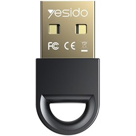 تصویر دانگل بلوتوث USB یسیدو YAU34 YESIDO YAU34 Bluetooth USB Dongle