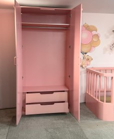 تصویر سرویس کودک تمام چوب و ام دی اف مدل آیماه Aimah