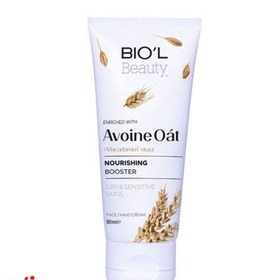 تصویر کرم مرطوب کننده جو دوسر پوست حساس بیول حجم 60 میل اورجینال avoine oat moisturizer Cream Sensitive skin Biol 60 ML