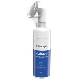 تصویر فوم شستشوی صورت هیدراویت ویتالیر مناسب پوست های خشک 150میل Vitalayer hydravit foaming face wash