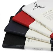 تصویر دفتر یوروپن مدل مستر ۲۰۰ برگ سایز وزیری جلد نرم 