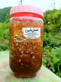 تصویر شهد عسل کندو سنتی 