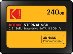 تصویر حافظه اس اس دی 240 گیگابایت Kodak مدل X150 کد 8505 (X150 ظرفیت 240 گیگابایت SSD)