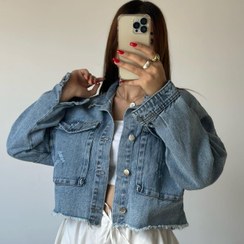 تصویر کت جین زنانه مدل زویا 