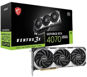 تصویر کارت گرافیک مدل RTX 4070 SUPER VENTUS 3X 