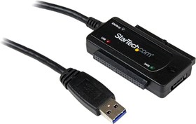 تصویر StarTech.com USB 3.0 به SATA IDE Adapter - 2.5in / 3.5in - هارد اکسترنال به مبدل USB - کابل انتقال هارد دیسک (USB3SSATAIDE) ا StarTech.com USB 3.0 to SATA IDE Adapter - 2.5in / 3.5in - External Hard Drive to USB Converter Hard Drive Transfer Cable (USB3SSATAIDE) USB 3.1 Adapter StarTech.com USB 3.0 to SATA IDE Adapter - 2.5in / 3.5in - External Hard Drive to USB Converter Hard Drive Transfer Cable (USB3SSATAIDE) USB 3.1 Adapter