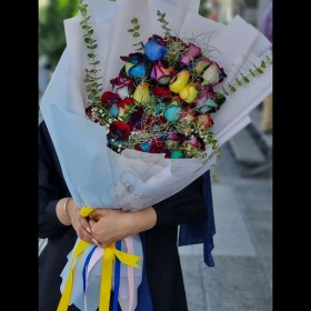 تصویر دسته گل گلوریا 