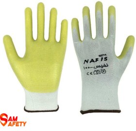 تصویر دستکش کف نیتریل نفیس کد 100 