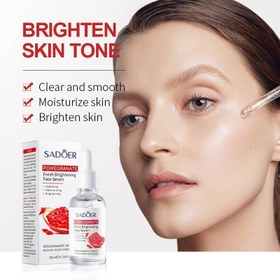 تصویر سرم صورت انار سادور Sadeor serum