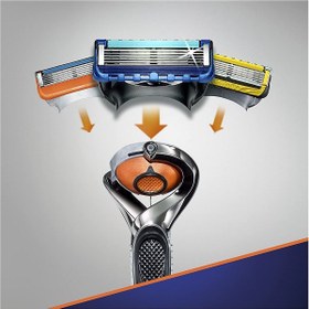 تصویر Gillette Fusion ProGlide Razor | 1 Handle + 1 Replacement Blade 