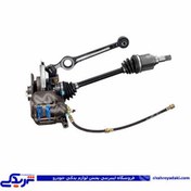 تصویر پراید اکسل جلو ABS چپ کوتاه سایپا یدک کالیبر 5627332 