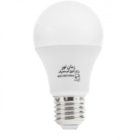 تصویر لامپ ال ای دی 9 وات زمان نور مدل Ultra-Low پایه E27 Zaman Noor Ultra-Low 9W LED Lamp E27 