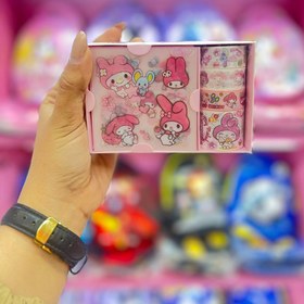 تصویر پک چسب واشی و استیکر کرومی 