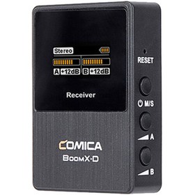 تصویر گیرنده بی سیم کامیکا BoomX-D MI RX RECEIVER COMICA BoomX-D MI RX