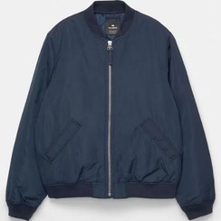 تصویر پافر مردانه Pull &amp; Bear Puffer Bomber Jacket 