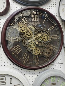 تصویر ساعت دیواری آویسا کد 111 چرخ دنده متحرک avisa 111 Clock