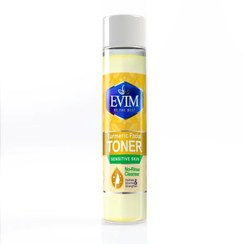 تصویر تونر زردچوبه مناسب پوست حساس 210میل ایویم Evim Turmeric Facial Toner Lightening For all Skin Types