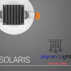 تصویر پنل 9 وات پارس شعاع توس مدل سولاریس - آفتابی 9 watt panel Pars Shua Tos Solaris model