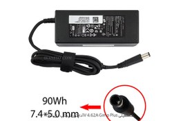 تصویر آداپتور لپ تاپ دل 19.5V 4.62A Gimo Plus ضخیم 