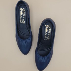 تصویر صندل زنانه سورمه ای 