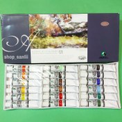 تصویر رنگ اکریلیک ۱۸ عددی ماریس ۱۲ میل 