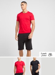 تصویر بسته دو عددی تیشرت یقه گرد برند Emporio Armani 2 Pack Crew Neck T-Shirt