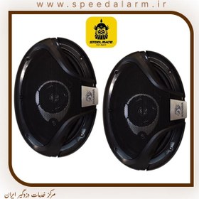 تصویر باند بیضی 6940 استیل میت (هانما) steel mate car speakers