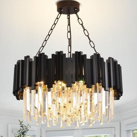 تصویر لوستر پیانویی تخت 