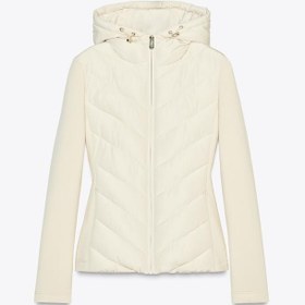 تصویر پافر زنانه زارا CONTRAST PUFFER JACKET 