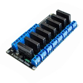 تصویر ماژول رله مدل SSR-08 