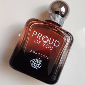تصویر عطر مردانه فراگرنس ورد مدل پراد اف یو ابسولوت حجم 100 میل Fragrance World Proud of You Absolute 100 ml