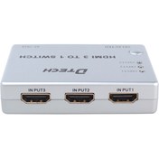 تصویر سوییچ سه پورت HDMI دیتک مدل DT-7018 