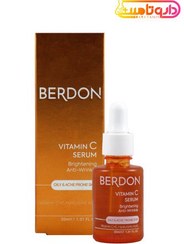 تصویر سرم ویتامین سی بردن مناسب پوست چرب و آکنه ای حجم ۳۰ میل 