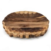 تصویر رایزر چوبی مدل دالبر چوب گردو با پایه کوتاه 