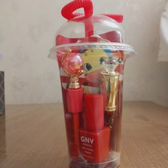 تصویر باکس هدیه دخترانه قرمز آیس پک 